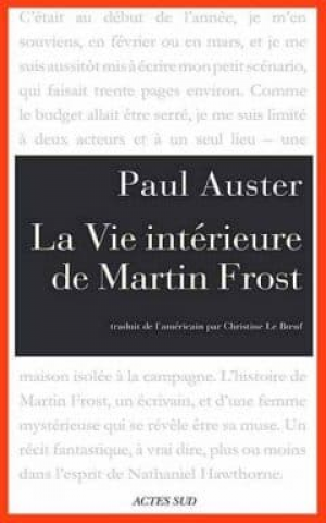 Paul Auster – La vie intérieure de Martin Frost
